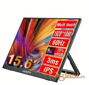 Portable monitor - 15.6" FHD Prenosivi Touch Screen Monitor